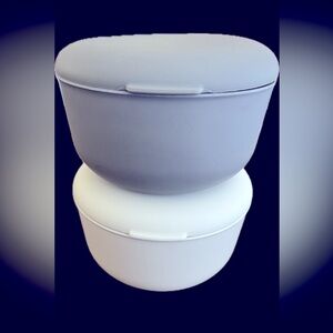 Set of 2 Ekobo Bamboo Bowls w/Lids - NWT